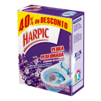 PEDRA SANITÁRIA HARPIC PLUS 20GR LAVAND  